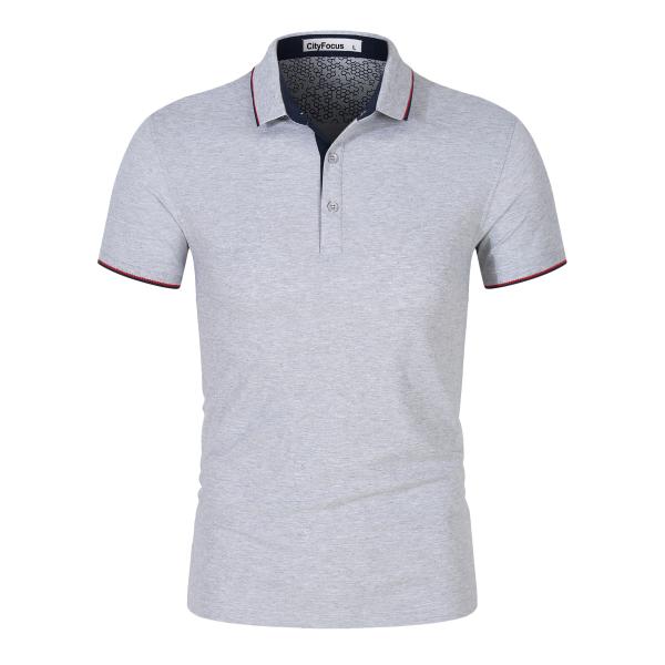 Wholesale Men's Customizable Golf Sportswear Polo Shirt 100% Cotton Polo T-Shirt