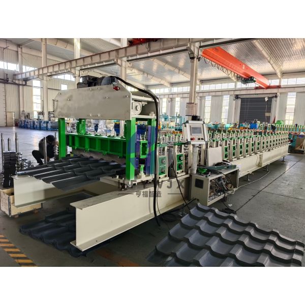 HENGFU 1110 Glazed Tile Production Line With 16-21 Stations PLC Control System