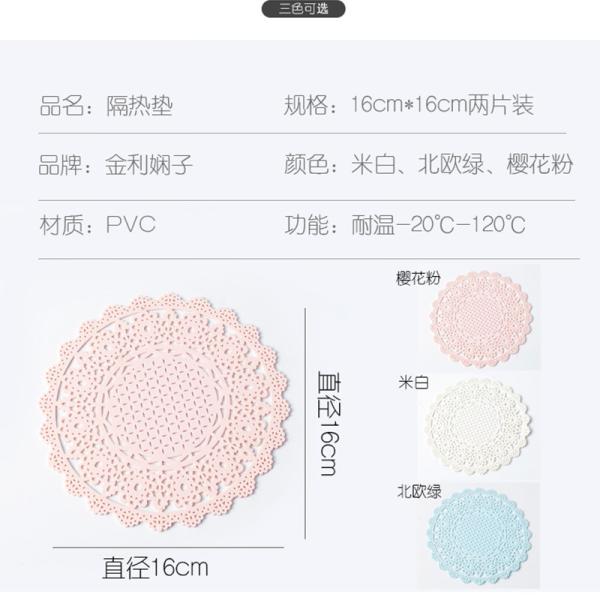 Heat Proof Silicone Mat Coaster