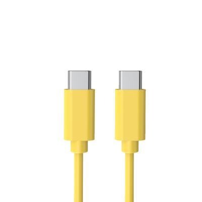 1M Type C To Type C Cable 2.0 5V 3A PVC Braided Charger Cords