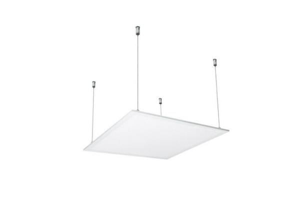 595 X 595 Recessed Office Ceiling Light Panels 48w White Aluminum CRI 80