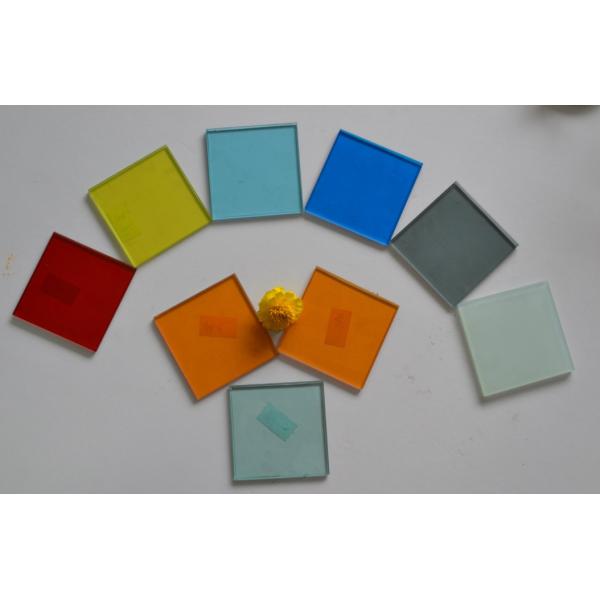 12 мм окрашенное закаленное стекло, окрашенное в синий/желтый/коричневый/зеленый и т.д.