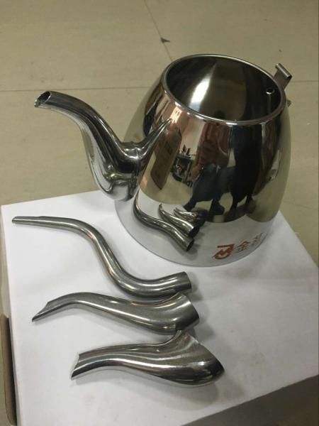 Pour Over Gooseneck Electric Tea Kettle One Button Operate With Indicator Light