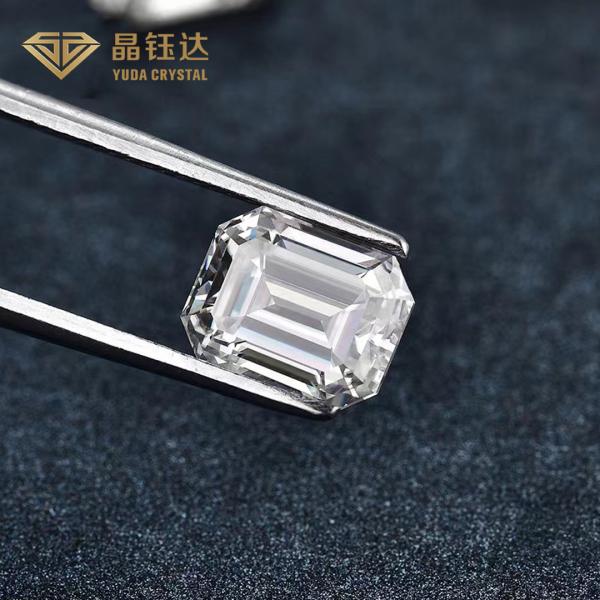 1ct-3ct изумруд CVD HPHT отрезал свободной диаманты выросли лабораторией, который с сертификатом IGI