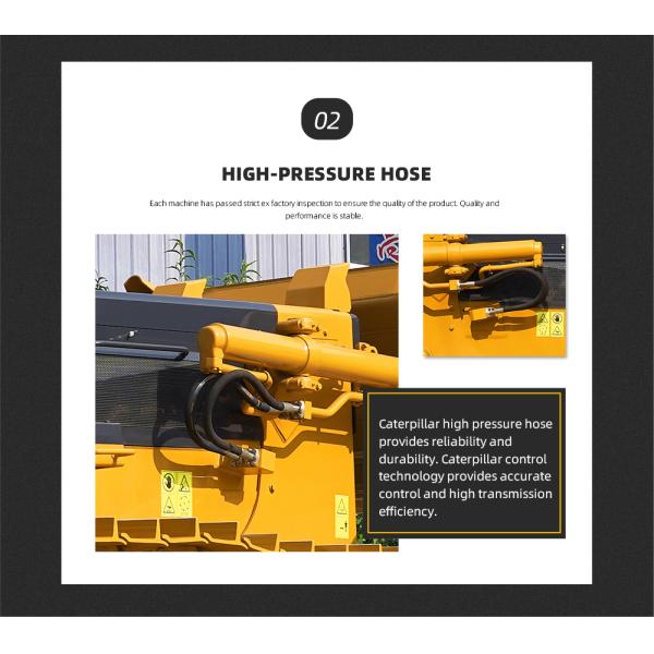 Construction Project Rubber Track Dozer 17000kg With WD10G178E25 Engine HW16E