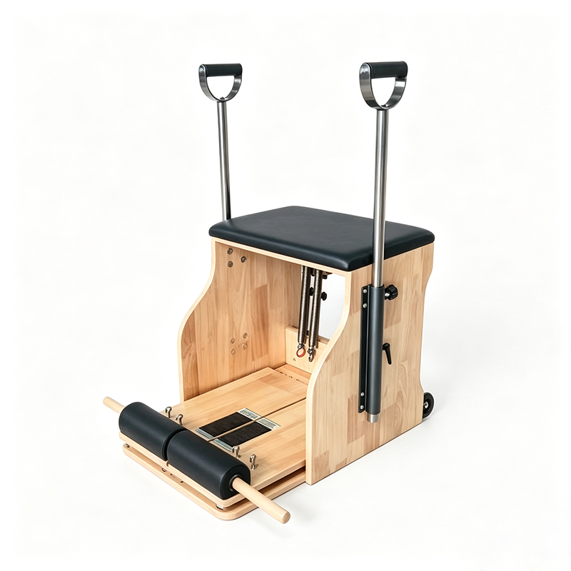 Commercial Studio Pilates Wunda Chair Solid Rubberwood Wear Resistant