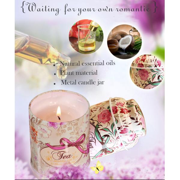 Luxury Tin Scented Candle Handmade Jar Candles