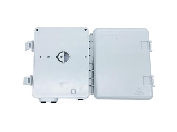 Wall Mounting SC 2 Core Optical Fiber Terminal Connection Box with Waterproof Sealing and Rubber Seals
