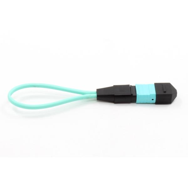OM3 OM4 MPO MTP Loop Back LSZH Multimode Мини-волоконный патч-корд