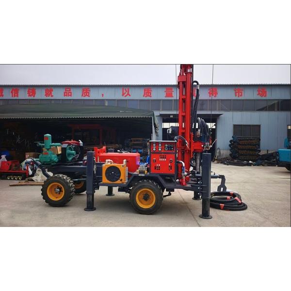 Diesel Engine Hydraulic Rock Drilling Machine 105-305mm Drilling Hole Diameter