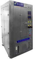 Système de machine de nettoyage à pochoirs multiscène stable avec pulvérisation rotative