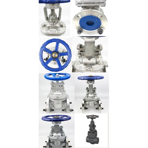 6 Inch Stainless Steel Flange Api Gate Valve / Industrial Control Valves