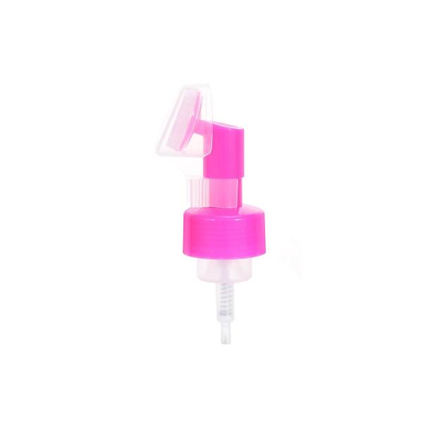 Bomba de espuma de escova de silicone de plástico 42/410 43/410 Dispensador de sabão de limpeza facial