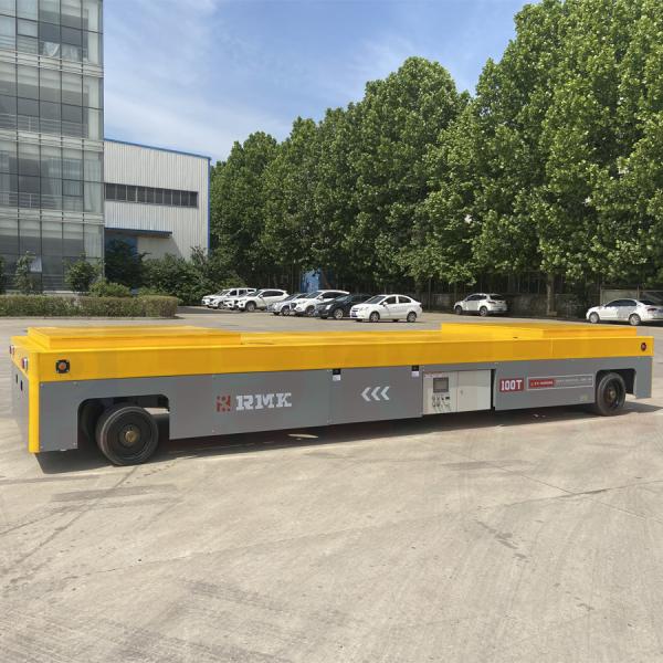 100T Battery Transfer Cart Trackless Industrial Transportation Equipment