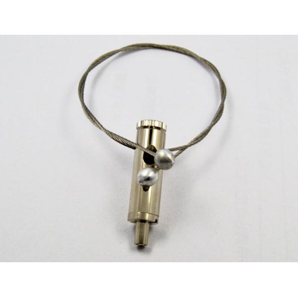 Steel Wire Cable Grippers Herringbone Suspension Kit For Ceiling Lights Chandeliers