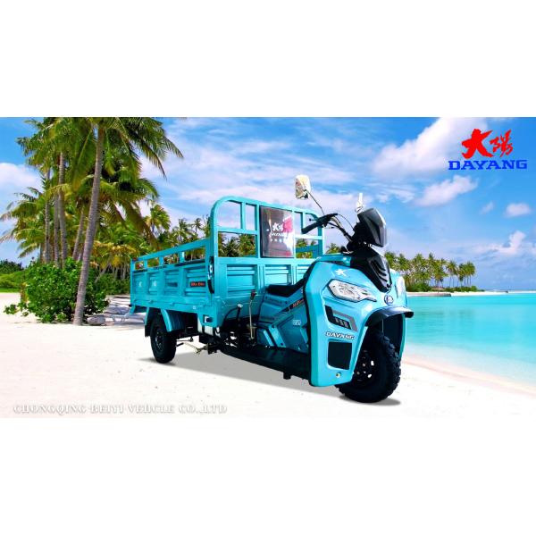 Transporte de carga Triciclo de 200 cc com motor e chassi 50*100 na Costa do Marfim