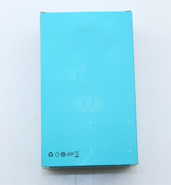 A caixa de empacotamento impressa feita sob encomenda C1S do fone de ouvido 250gsm revestiu