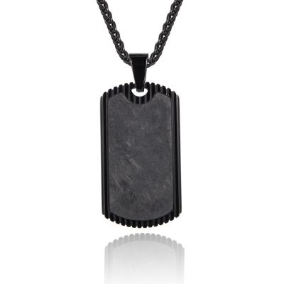 Vente à chaud de collier de pendentif sur mesure pour hommes pendentif croisé en acier inoxydable