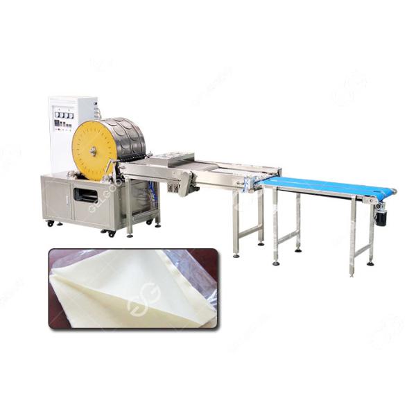 Round Spring Roll Wrapper Machine , Max Diameter 290mm GELGOOG Machinery