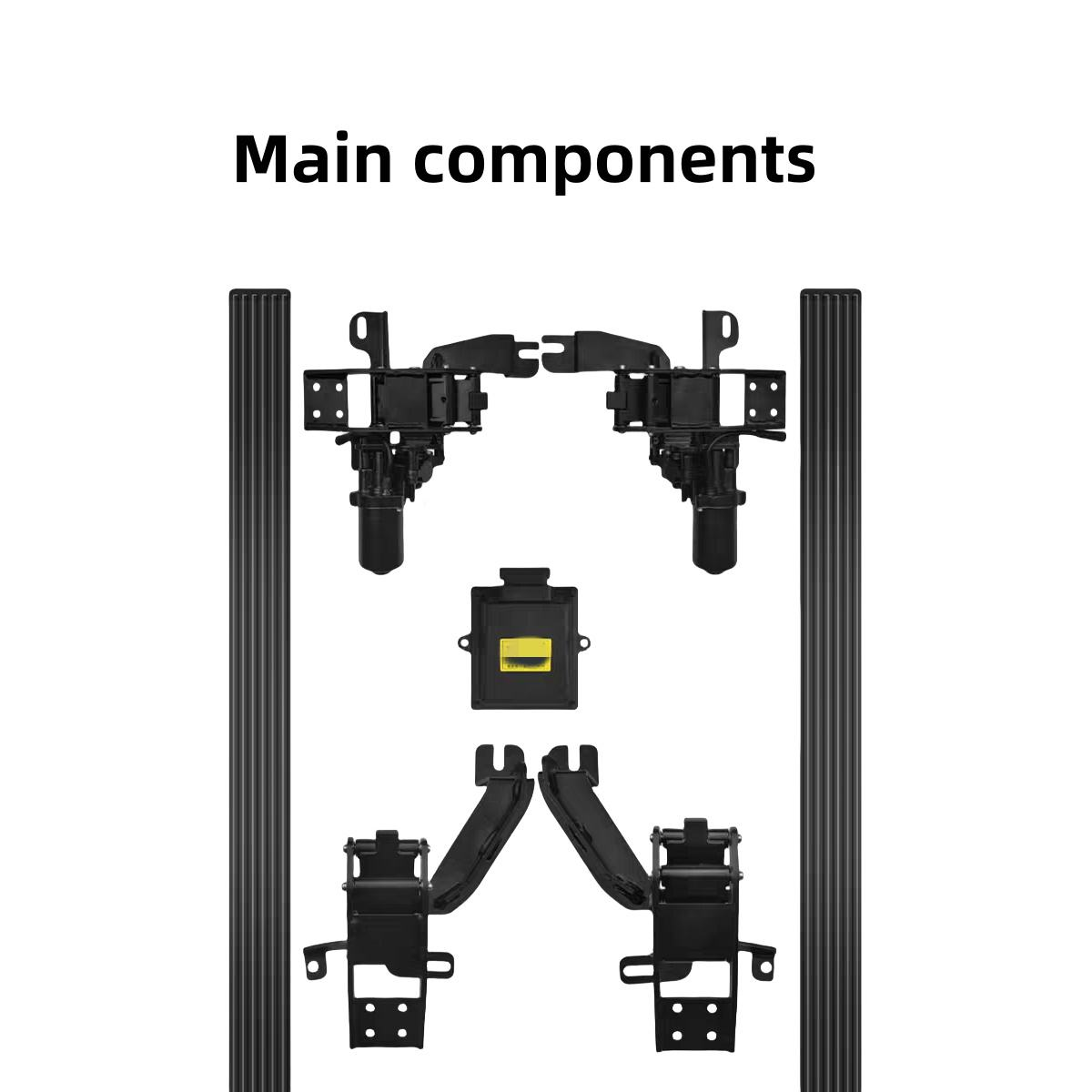 For Electric Side Steps Retractable Running Board Power Foot Pedals Powersteps Exterior Accessories for Lixiang L6 L7 L8 L9