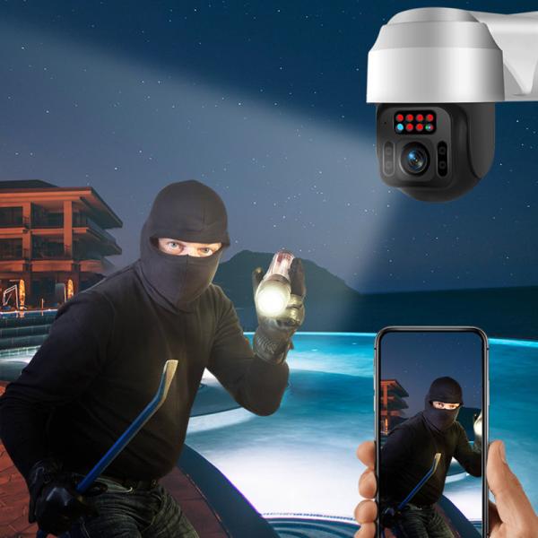 Outdoor Solar 4G Camera High Speed 360 Degree Night Vision Surveillance Remote Control WIFI Camera