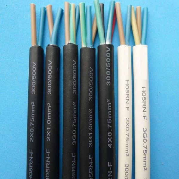 Lightweight Insulated Copper Cable , Oil Resistance Insulated Stranded Copper Wire