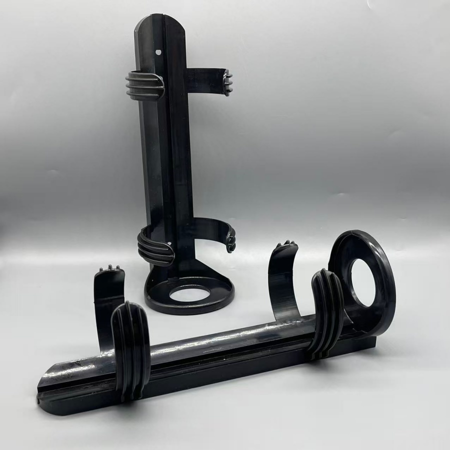 Handheld Fire Extinguisher Holder For Vehicles, Plastic Support Structure Workshops And Equipment Cabinets