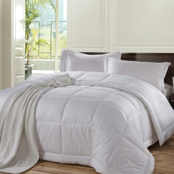 Polyester Hotel Duvet Cover Skin Friendly Breathable For Adults