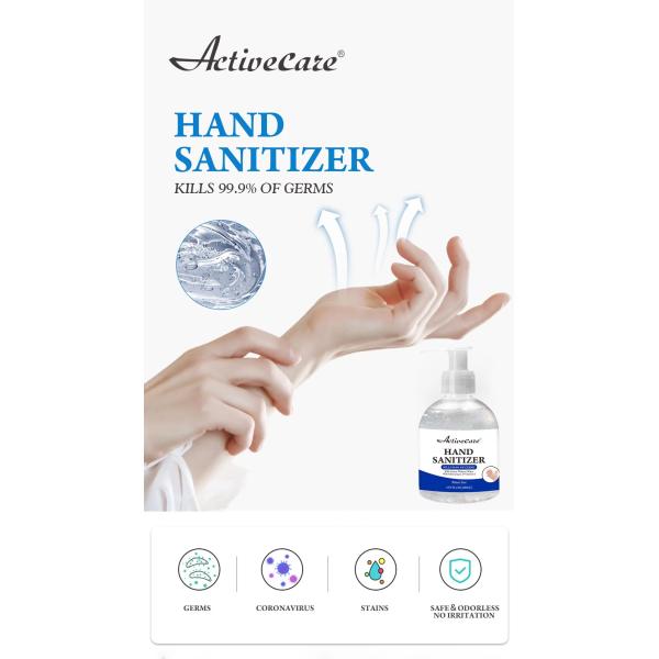 75% Alcohol Waterless Hand Sanitizer Gel SGS Certificated