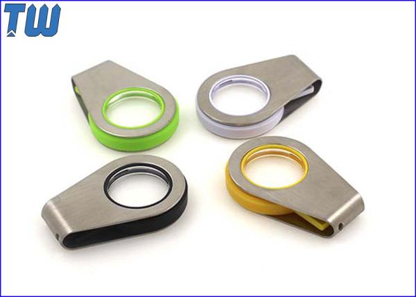 Water Drop Arcylic Pantone Color Logo 2GB USB Flash Drive Thumb Drive Free Key Ring
