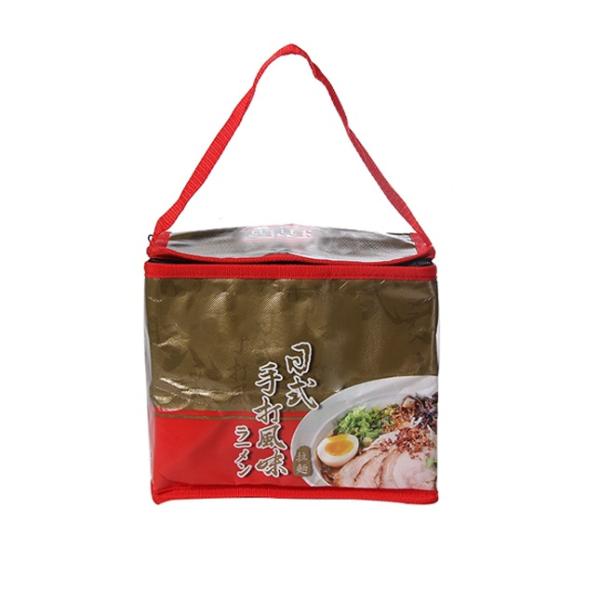 Insulation Film Heavy Duty Lunch Box Cooler , Thermal Heated Food Delivery Bags