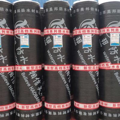 Black Hot Melt  Modified Bitumen Roofing Membrane 2 Ply Sbs Roofing 10m Length