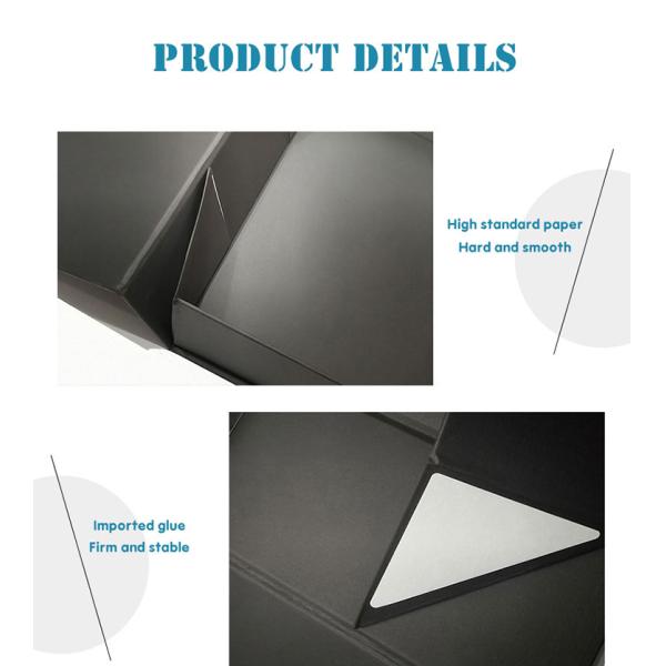 Подарочные коробки ювелирных изделий оптовой подарочной коробки складчатости рождества изготовленные на заказ с магнитной крышкой