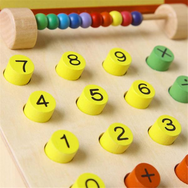 Кассовый аппарат симуляции детей деревянный претендует игрушки игры