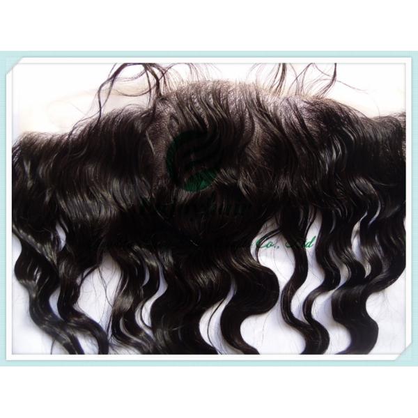 Malaysian virgin remy hair lace frontal 13''x4'' ,natural color body wave 10''-24''