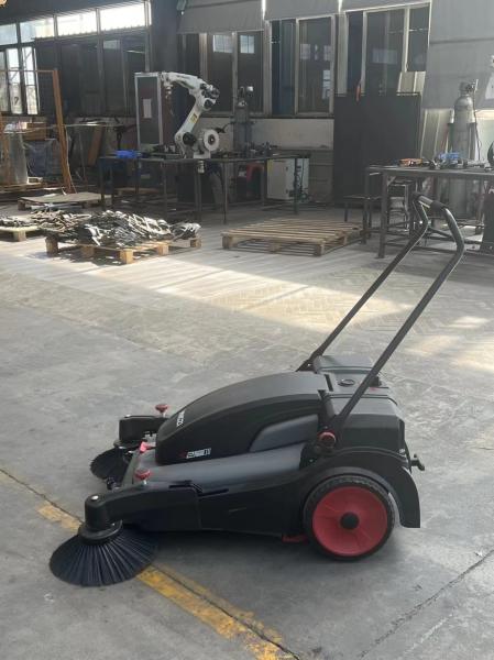 Pure Electric Energy Type Hand Push Multi-Function Power Tiller Cleaning Machine Home Floor Scrubber Sweeper