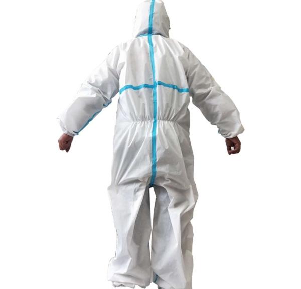 PP Disposable Medical Protective Clothing Non Woven Skin Friendly