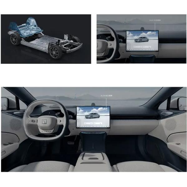 Zeekr 007 4WD High Speed 4 Door 5 Seat Car with 870km Range and 400kW Maximum Power