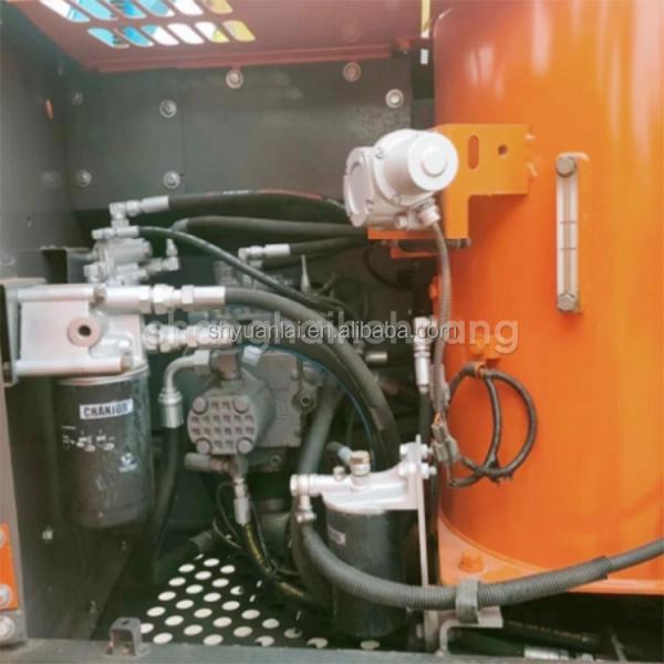 Excavadora de segunda mano Hitachi 120 con válvula hidráulica original y 66KW de potencia