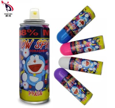 Temporary Fake Artificial Doraemon Snow Spray Multicolor Durable For Tree