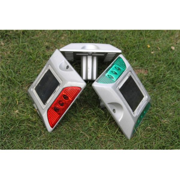 Светодиодный цвет Красный/Жёлтый/Зелёный/Синий/Белый Солнечные дорожные колбы Солнечная панель 2.5V/120MA Монокристаллическая