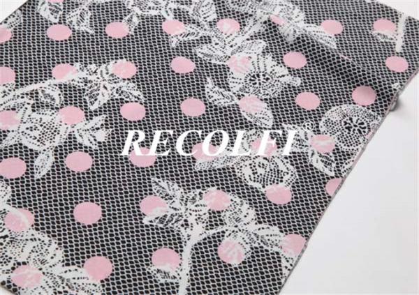 Fast Dry Nylon Spandex 4 Way Knitted Fabric Material Customized Printing