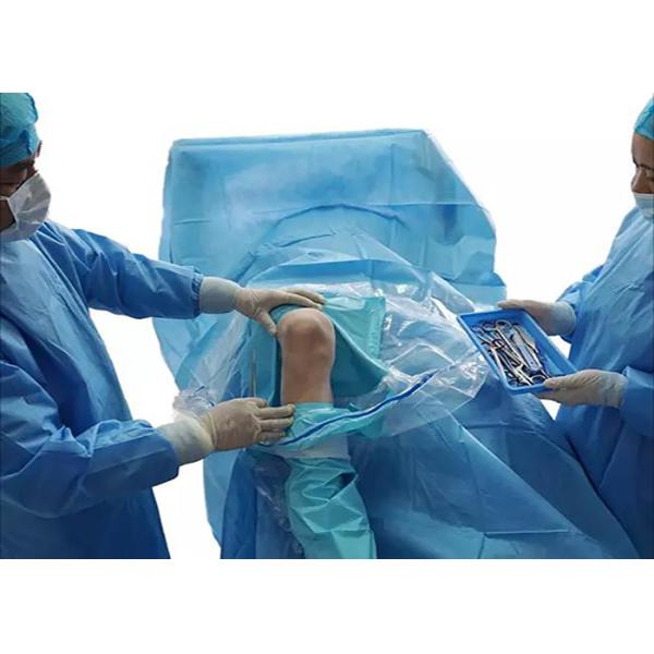 Слоения пакета ткани пакета SMS процедуре по Arthroscopy колена пакет стерильного зеленого необходимого терпеливый устранимый хирургический