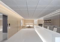Panneaux de plafond acoustiques métalliques en soie micro-perforée en aluminium absorbant le son