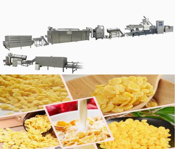 Cadena de producción del extrusor del bocado del acero inoxidable para el cereal/las avenas