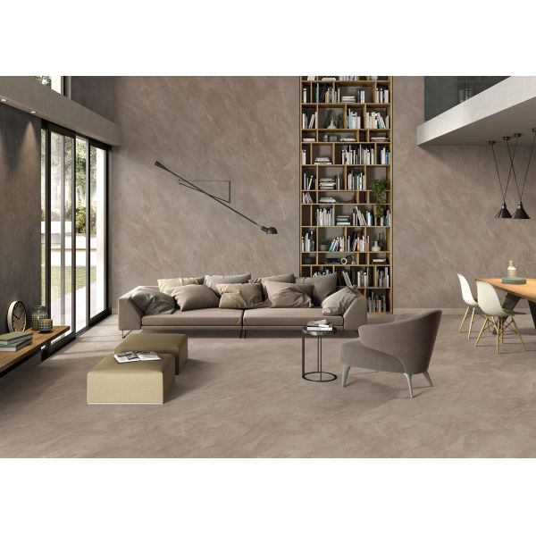 600x1200mm Porcelain Slab Glazed Marble Floor Tiles For Bathroom Dining Room Office