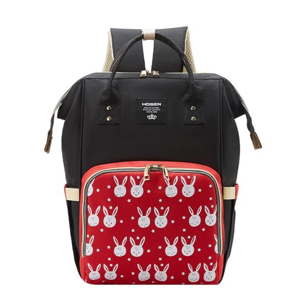 Convenient Backpack Style Backpack Mummy Baby Diaper Bag with Water Resistant Material