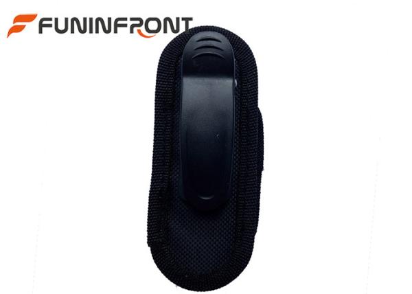 Durable Heavy Duty Pouch Holster Holder with 180 Degree Spin Clip for Flashlight