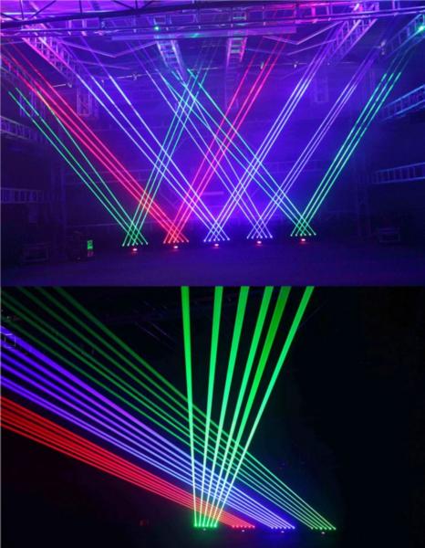 7500K Color Temperature Head Shaking Laser Light for Project Installation Requirements