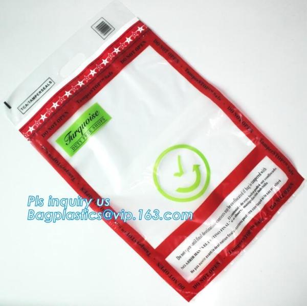 ICAO Duty Free Packaging, STEBs Bags, Custom Airport Store, Retail Shop Security Bags, Tamper Evident Proof